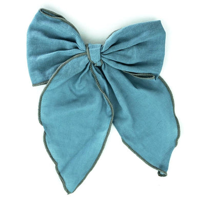 GRECH & CO. Fable Bow-Large Size Hair accessories Laguna+Bog