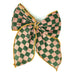 GRECH & CO. Fable Bow-Mid Size Hair accessories Checks  Sunset  + Orchard