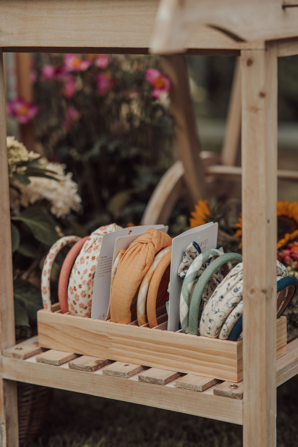 Classic Knot Headband | Organic Cotton | Scandi Floral