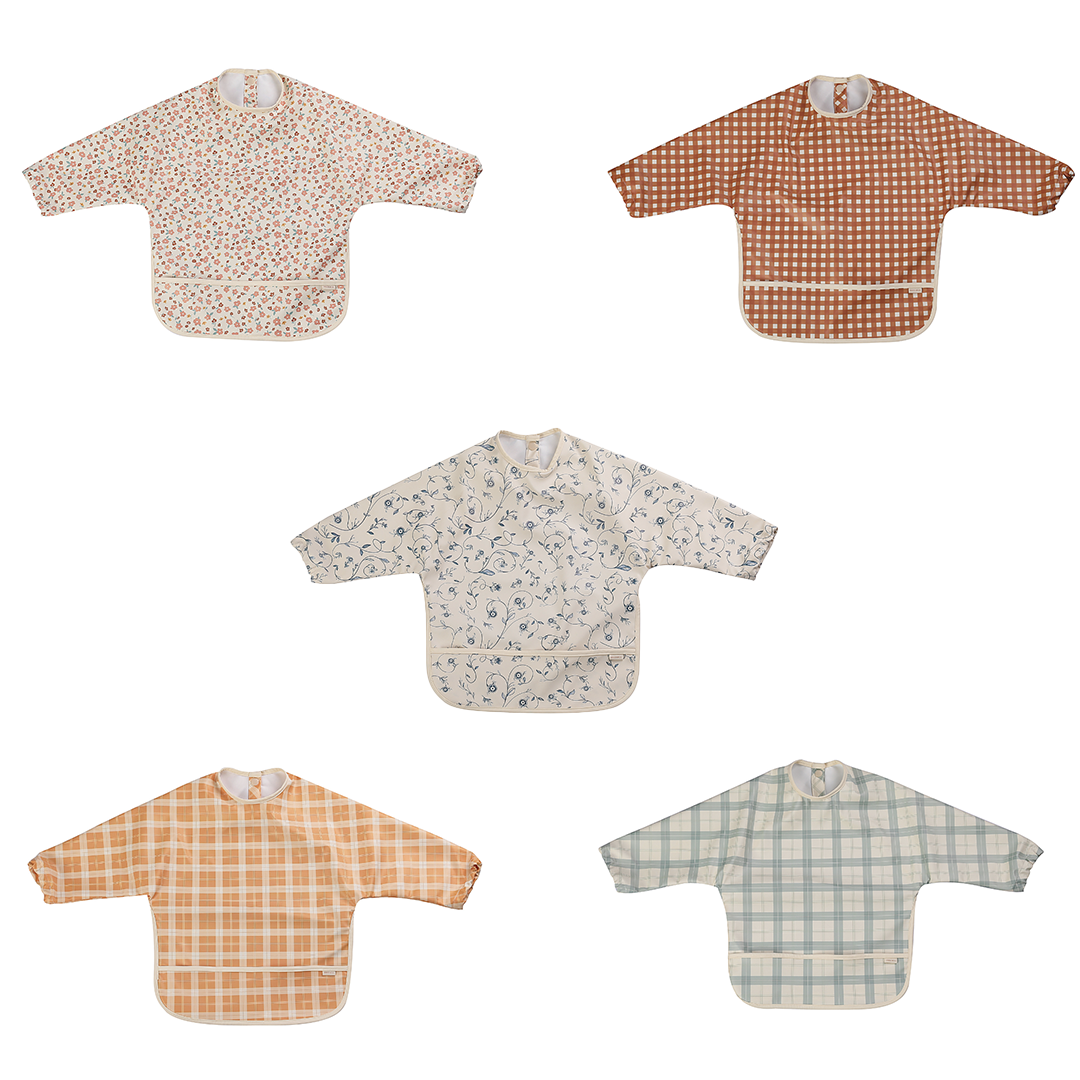 Smock Bib | Fern Plaid
