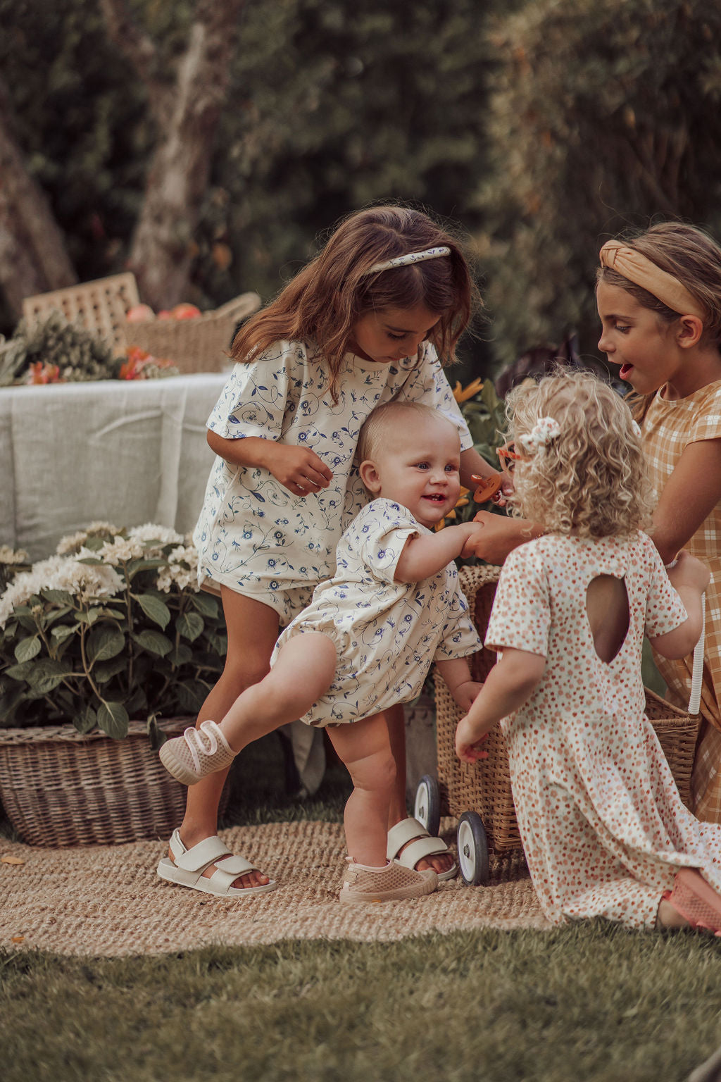 Bubble Romper | Organic Cotton Jersey | Lille Cottage Club