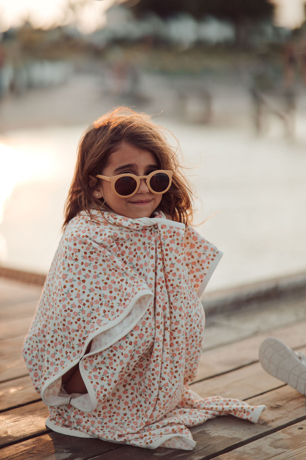 Classic | Sustainable Sunglasses | Plant-Based Bendable Polarized - Buckwheat