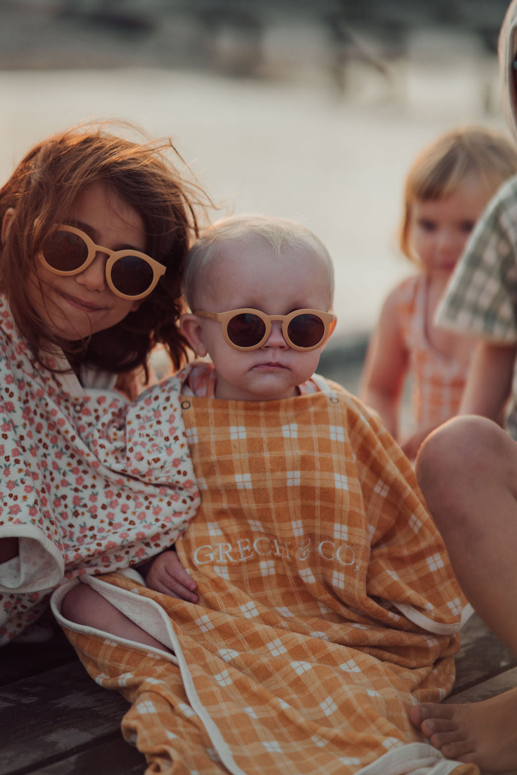 Classic | Sustainable Sunglasses | Plant-Based Bendable Polarized - Buckwheat