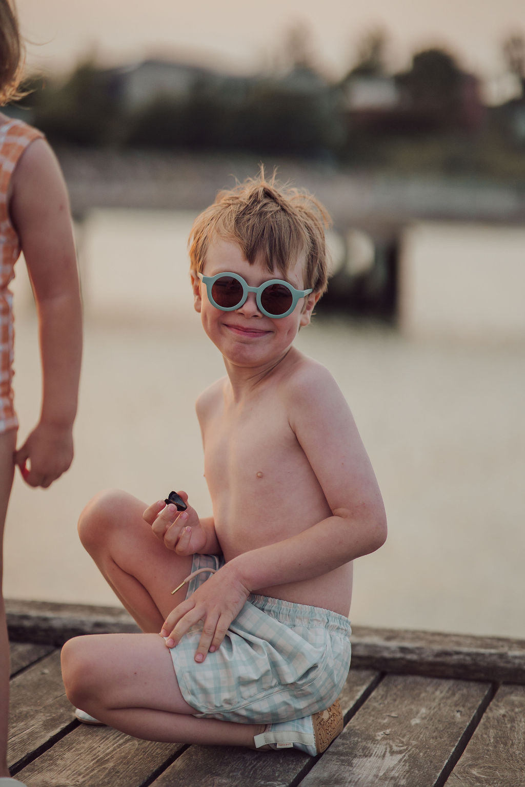 Original Round Sustainable Sunglasses | Bio-Based  Bendable Polarized
