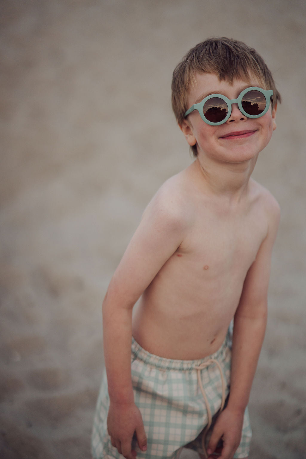 Original Round Sustainable Sunglasses | Bio-Based  Bendable Polarized