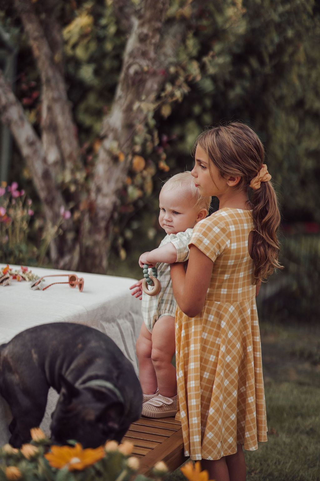 Sweetheart Twirl Dress | Organic Cotton Jersey | Lille Cottage Club
