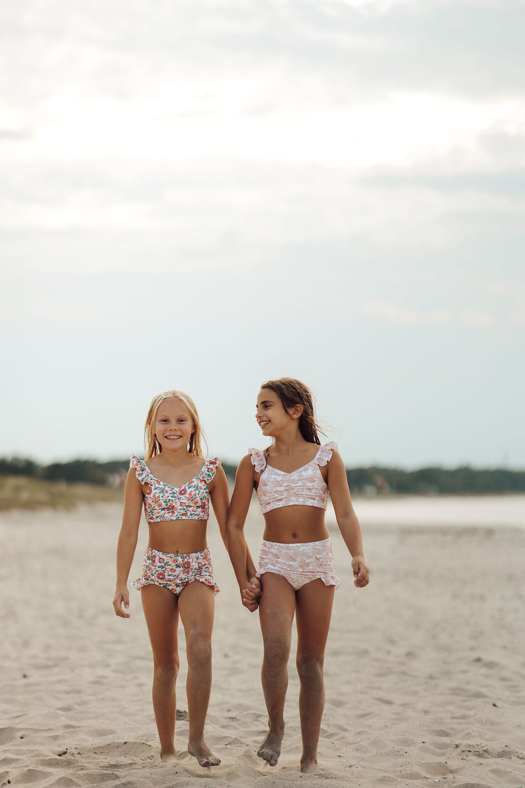 Ruffle 2 Piece Bikini | UPF + Recycled - In Bloom