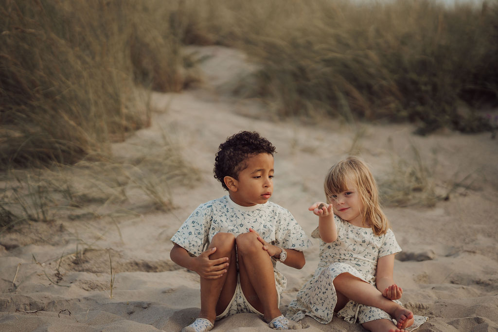 Oversized T-Shirt | Organic Cotton Jersey - Scandi Floral