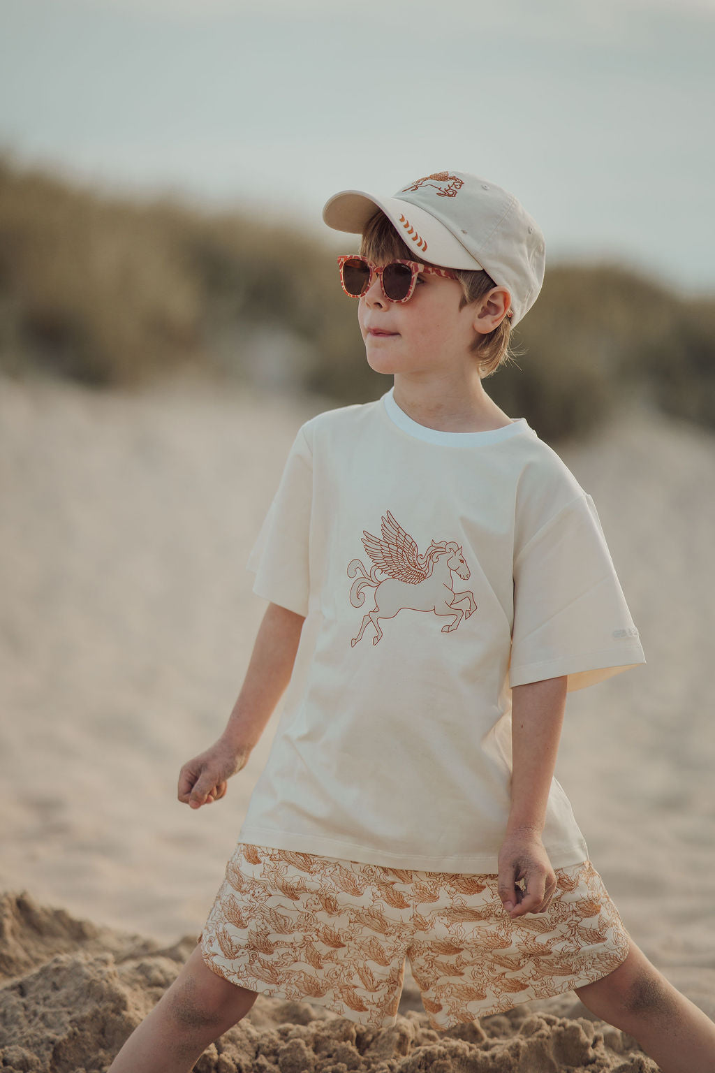 Play Shorts | Organic Cotton Terry - Pegasus