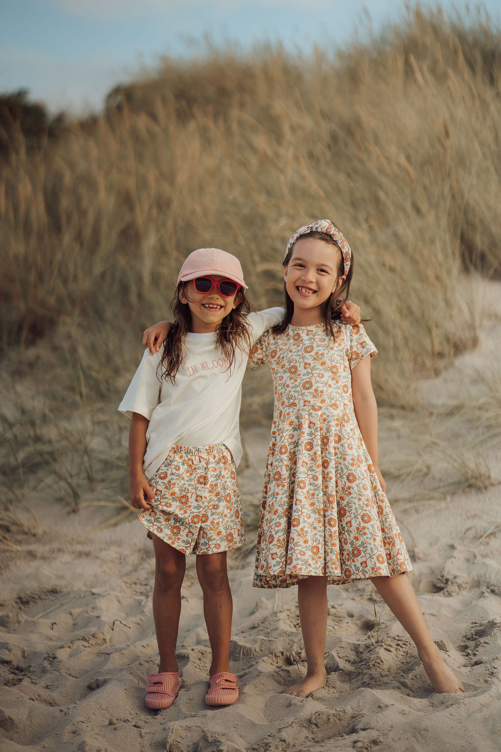Sweetheart Twirl Dress | Organic Cotton Jersey - In Bloom