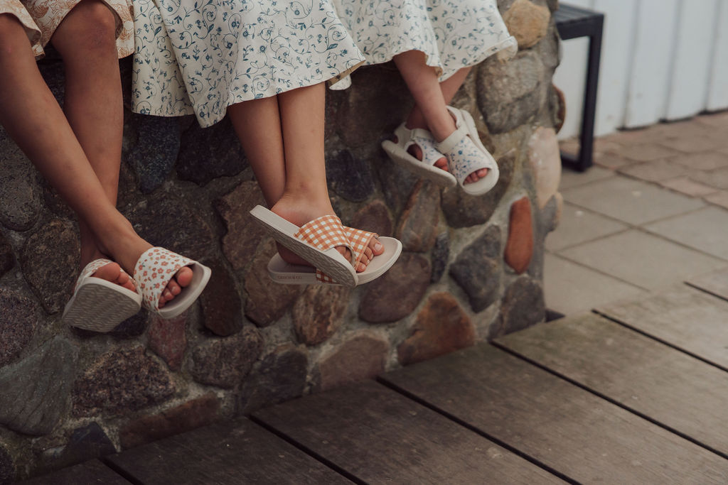 Slide Sandal | Sienna Gingham