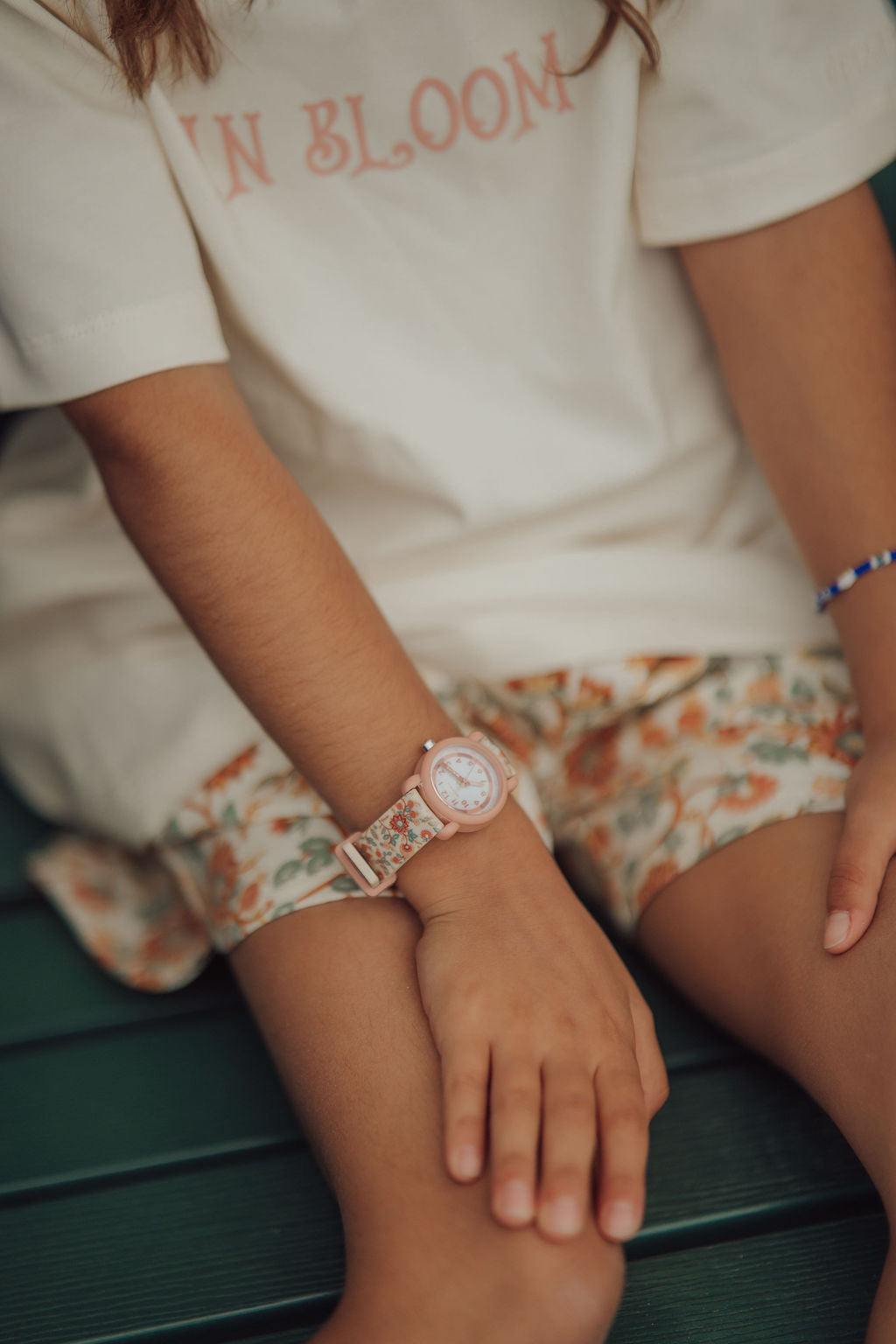 Classic Watch | Silicone + Stainless Steel | In Bloom
