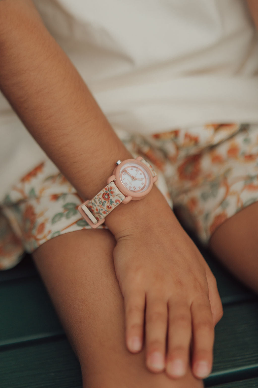 Classic Watch | Silicone + Stainless Steel | In Bloom