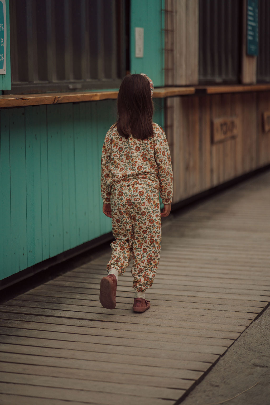 Tracksuit Pants | Organic Cotton Jersey  - In Bloom