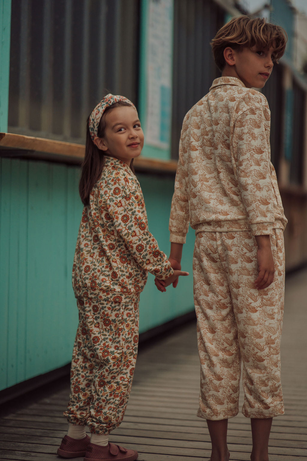 Tracksuit Jacket  | Organic Cotton Jersey  - Pegasus