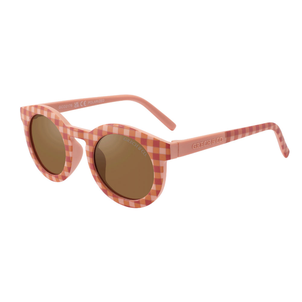 CLASSIC: BENDABLE & POLARIZED SUNGLASSES | SUNSET GINGHAM