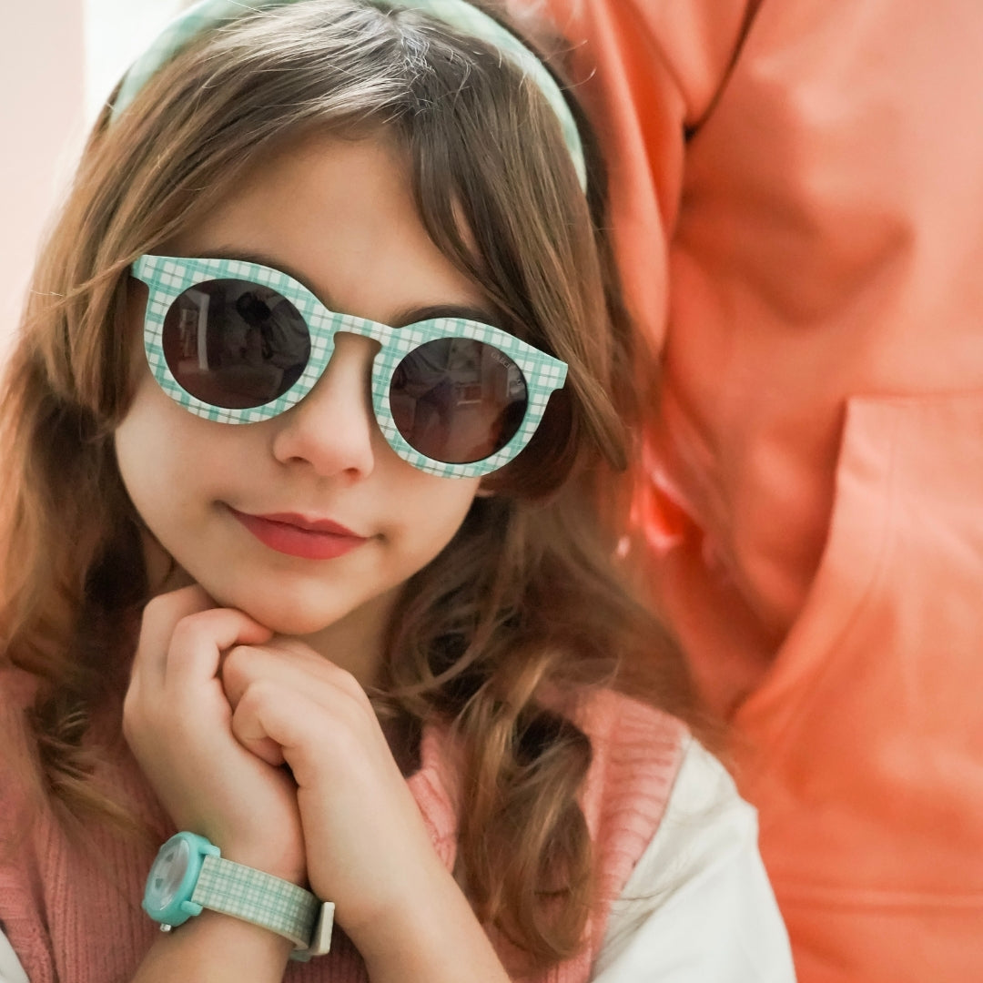 CLASSIC: BENDABLE & POLARIZED SUNGLASSES | FERN PLAID