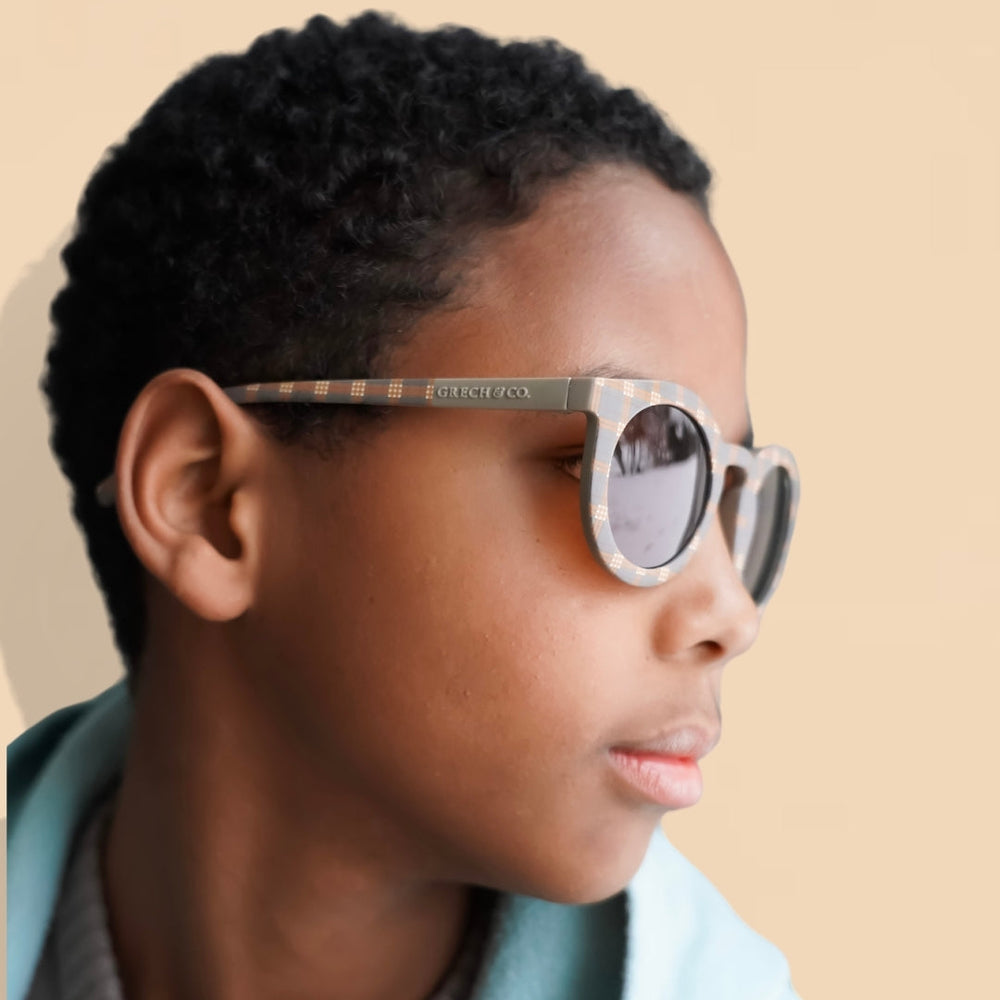 CLASSIC: BENDABLE & POLARIZED SUNGLASSES | STORM PLAID