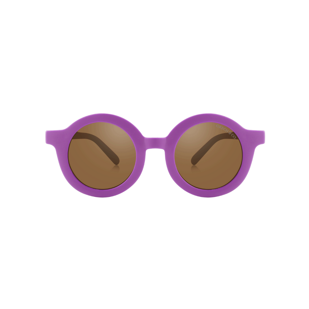Original Round Sustainable Sunglasses | Bio-Based  Bendable Polarized