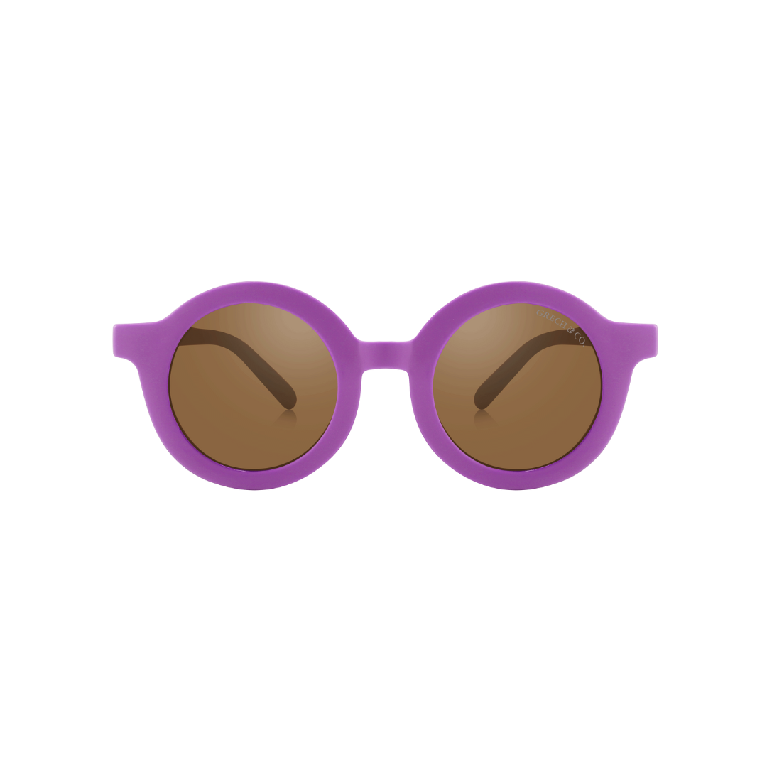 Original Round Sustainable Sunglasses | Bio-Based  Bendable Polarized