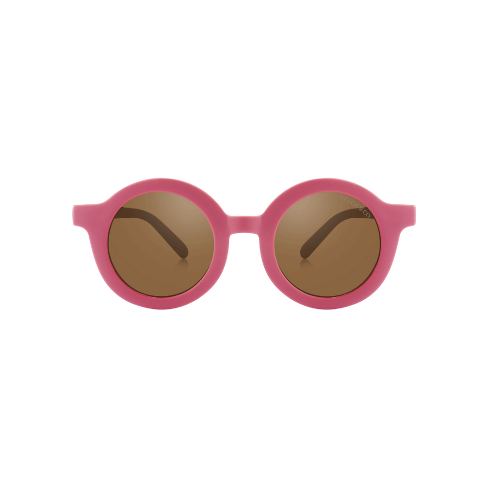 Original Round Sustainable Sunglasses | Bio-Based  Bendable Polarized
