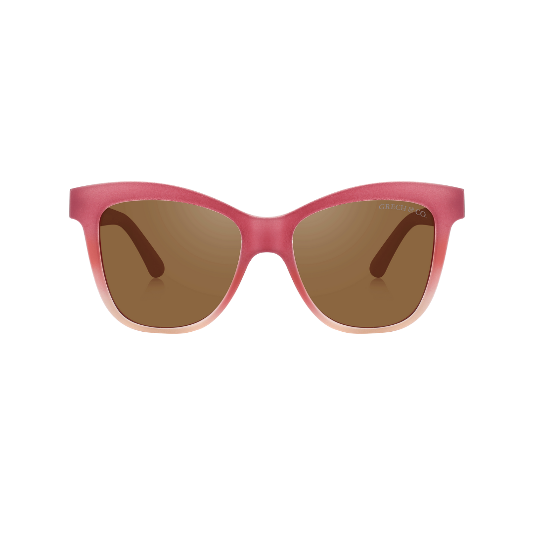 Iconic Wayfarer Ombre | Polarized Sunglasses | Teen | 9-14 Y | Mauve Rose Ombre