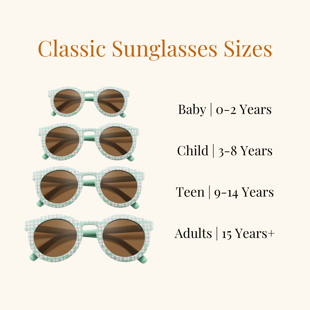 CLASSIC: BENDABLE & POLARIZED SUNGLASSES | FERN PLAID