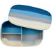 GRECH & CO. Grand Silicone Lunchbox | Color Splash Collection Tableware Desert Teal Ombre