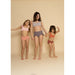 GRECH & CO. High Waist Bikini | UPF 50+ Swimsuit Recycled Clothing Blush Bloom, Coral Rouge
