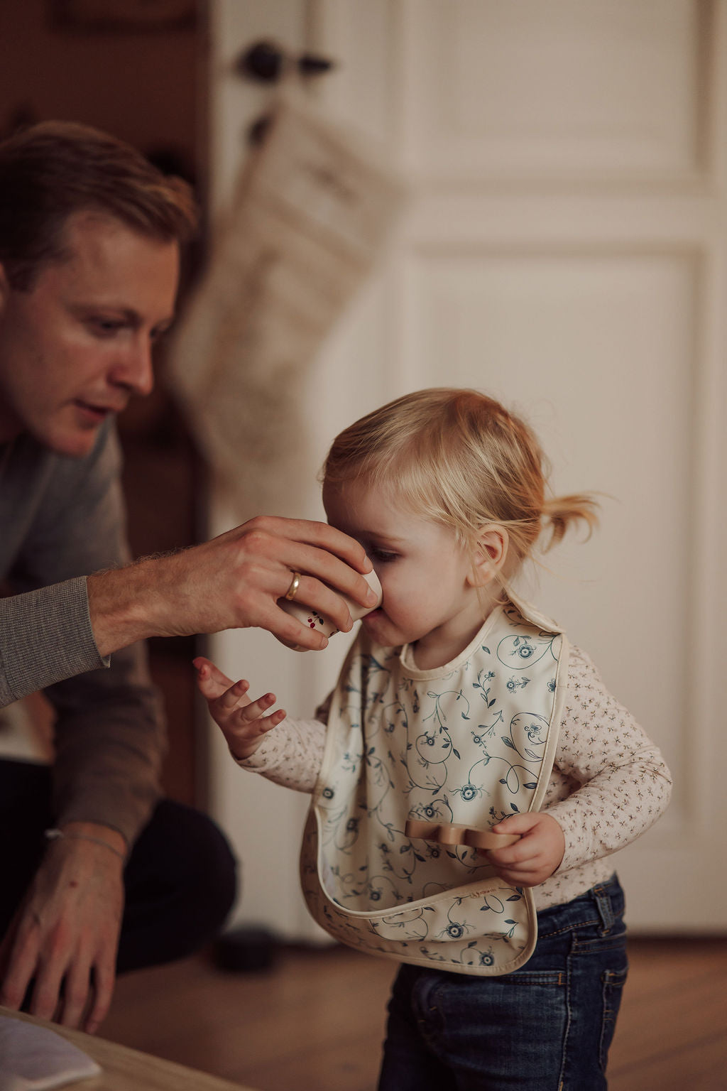 Basic Bib | Scandi Floral