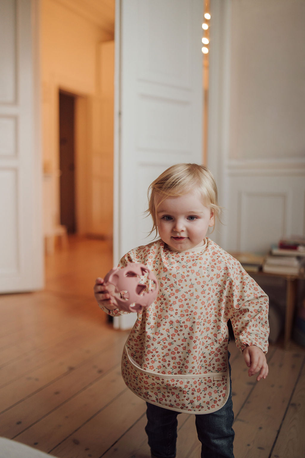 Smock Bib | Sunset Meadow