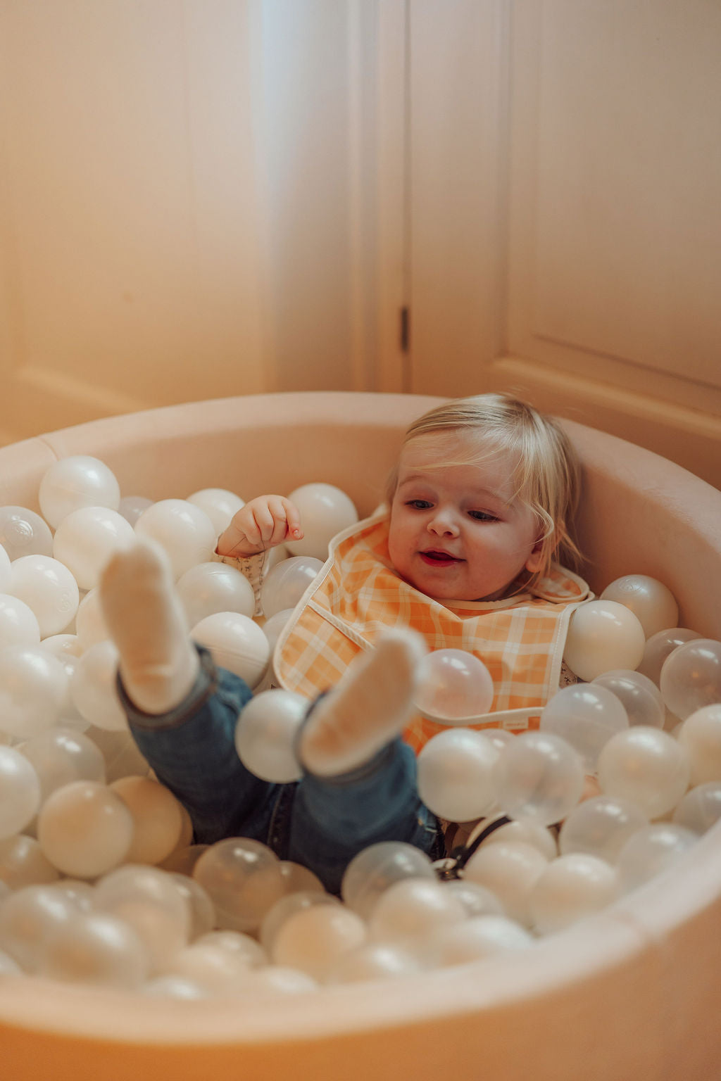 Basic Bib | Buckwheat Plaid