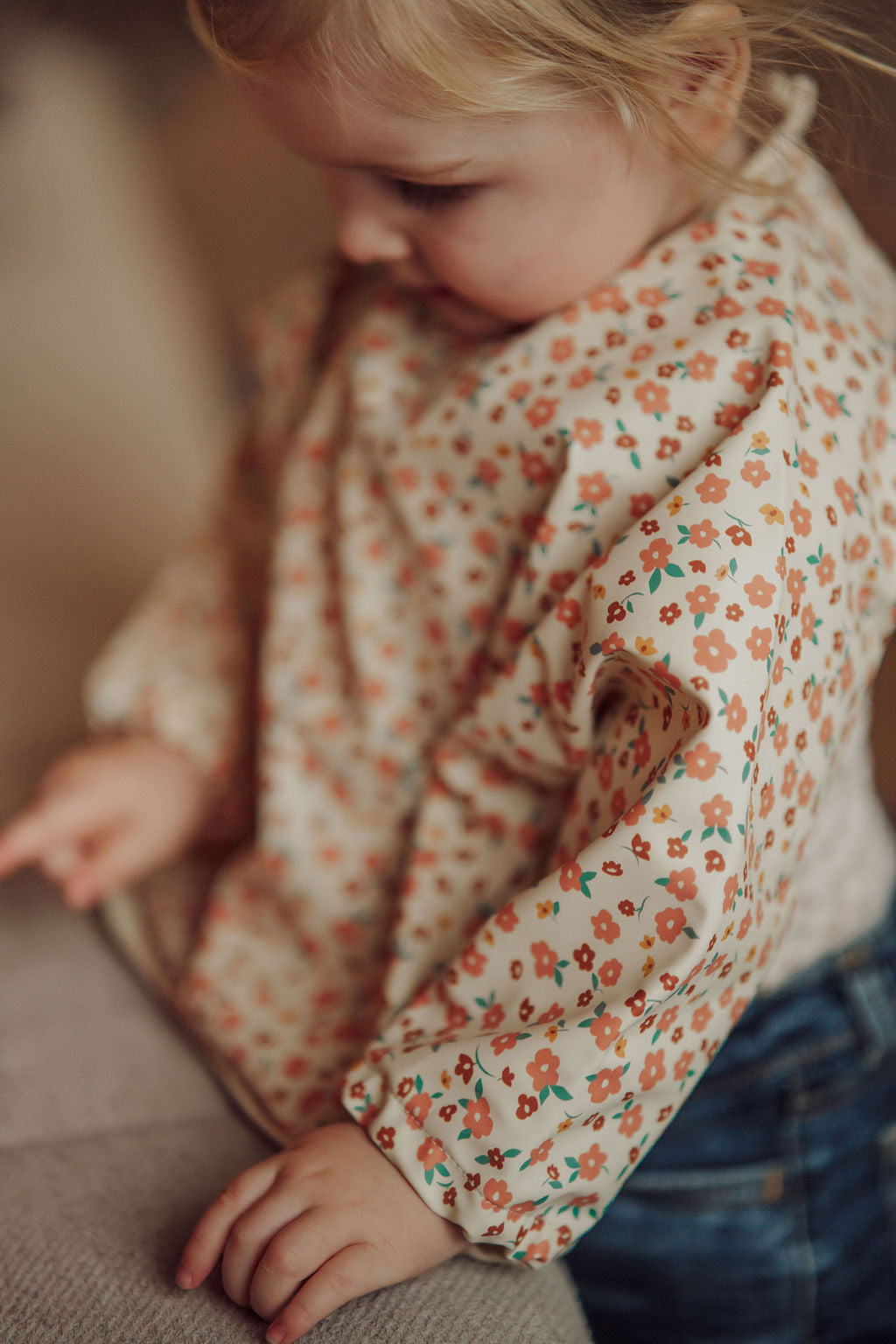 Smock Bib | Sunset Meadow