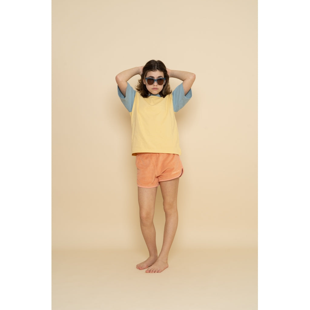 GRECH & CO. Iconic Wayfarer Ombre | Polarized Sunglasses | Junior Sunglasses Desert Teal Ombre