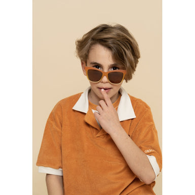 GRECH & CO. Iconic Wayfarer Ombre | Polarized Sunglasses | Junior Sunglasses Sienna Ombre