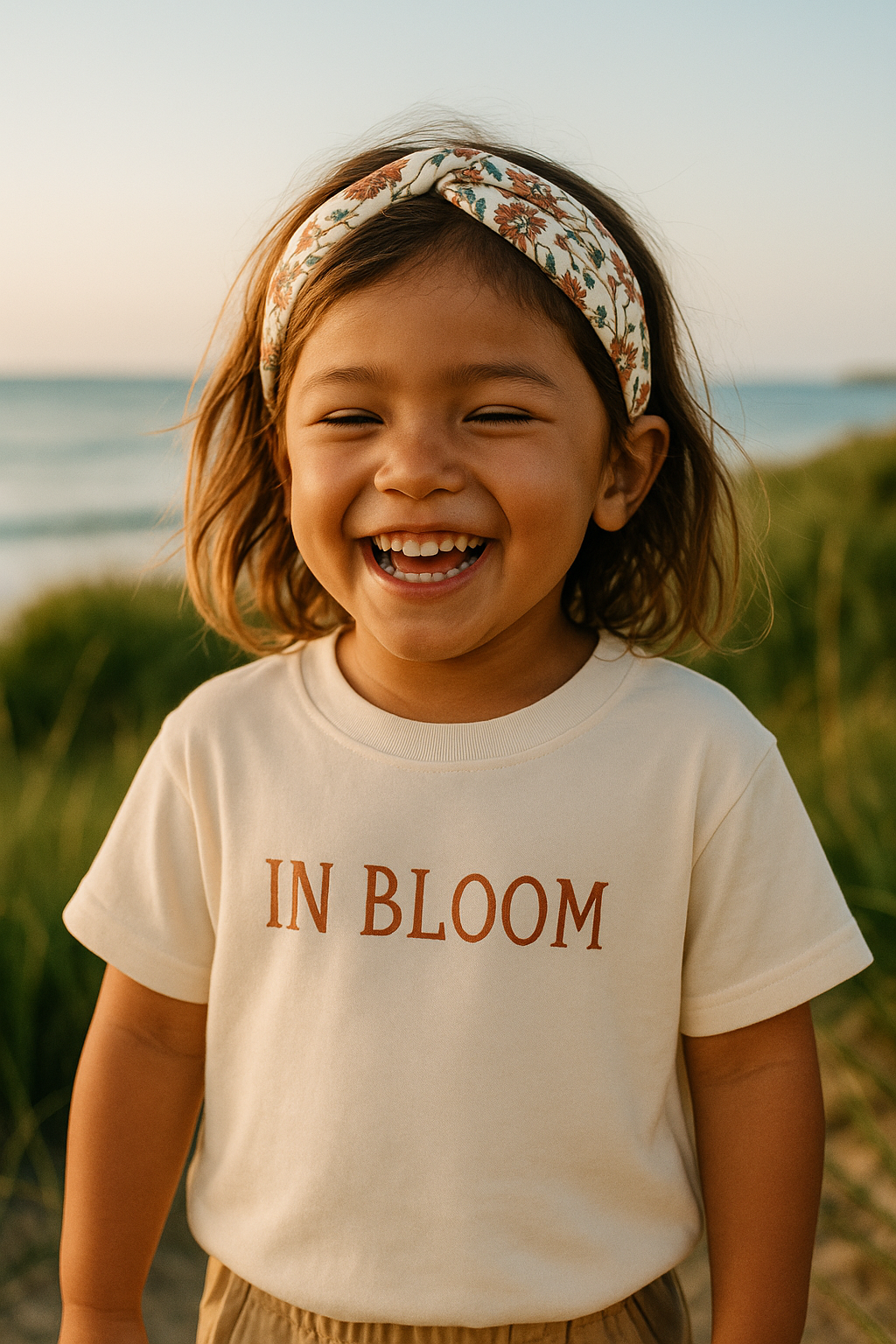 Classic Knot Headband | Organic Cotton | Sunset