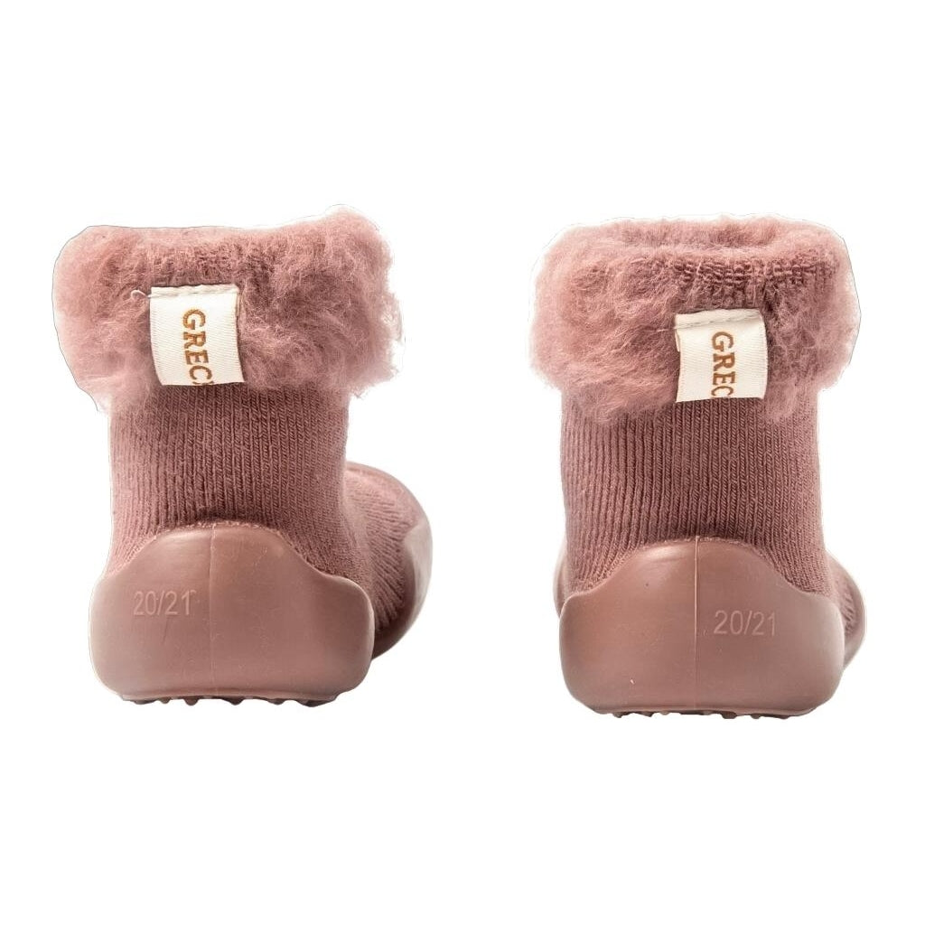 GRECH & CO. Indoor Shoe Slippers Socks Heather Rose