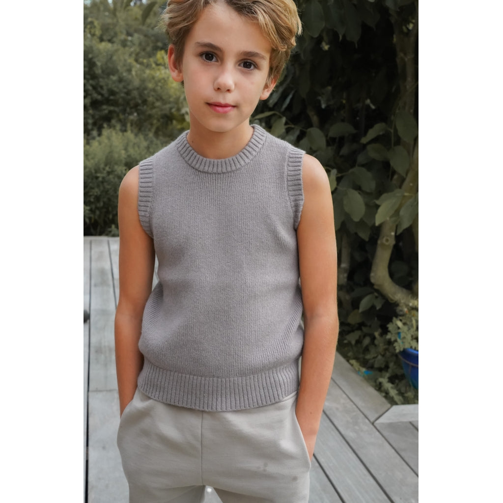 GRECH & CO. Knit Vest Clothing Storm