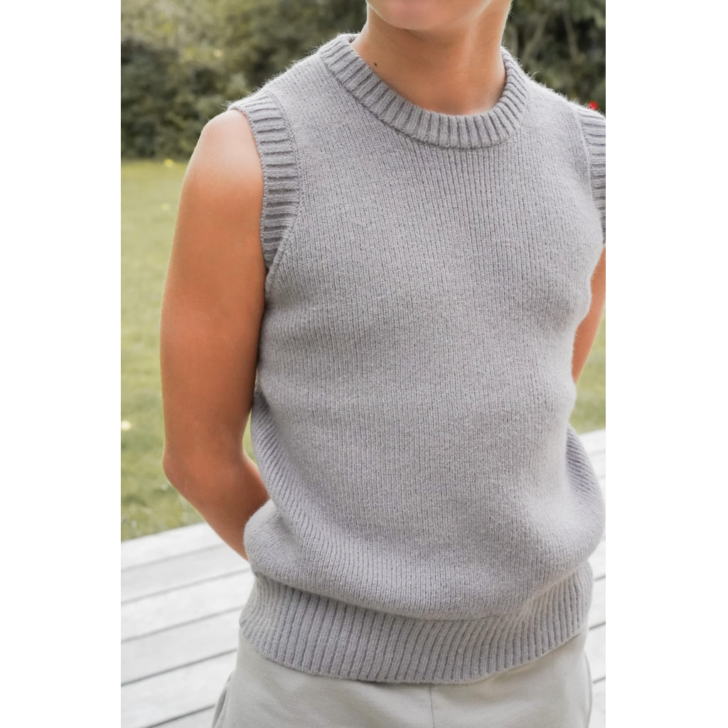 GRECH & CO. Knit Vest Clothing Storm
