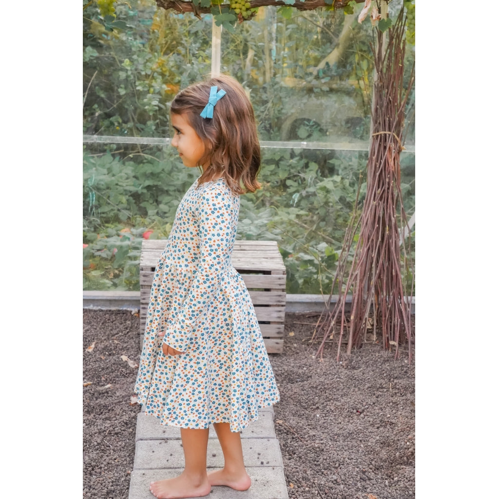 GRECH & CO. Long Sleeve Twirl Dress Clothing Meadow