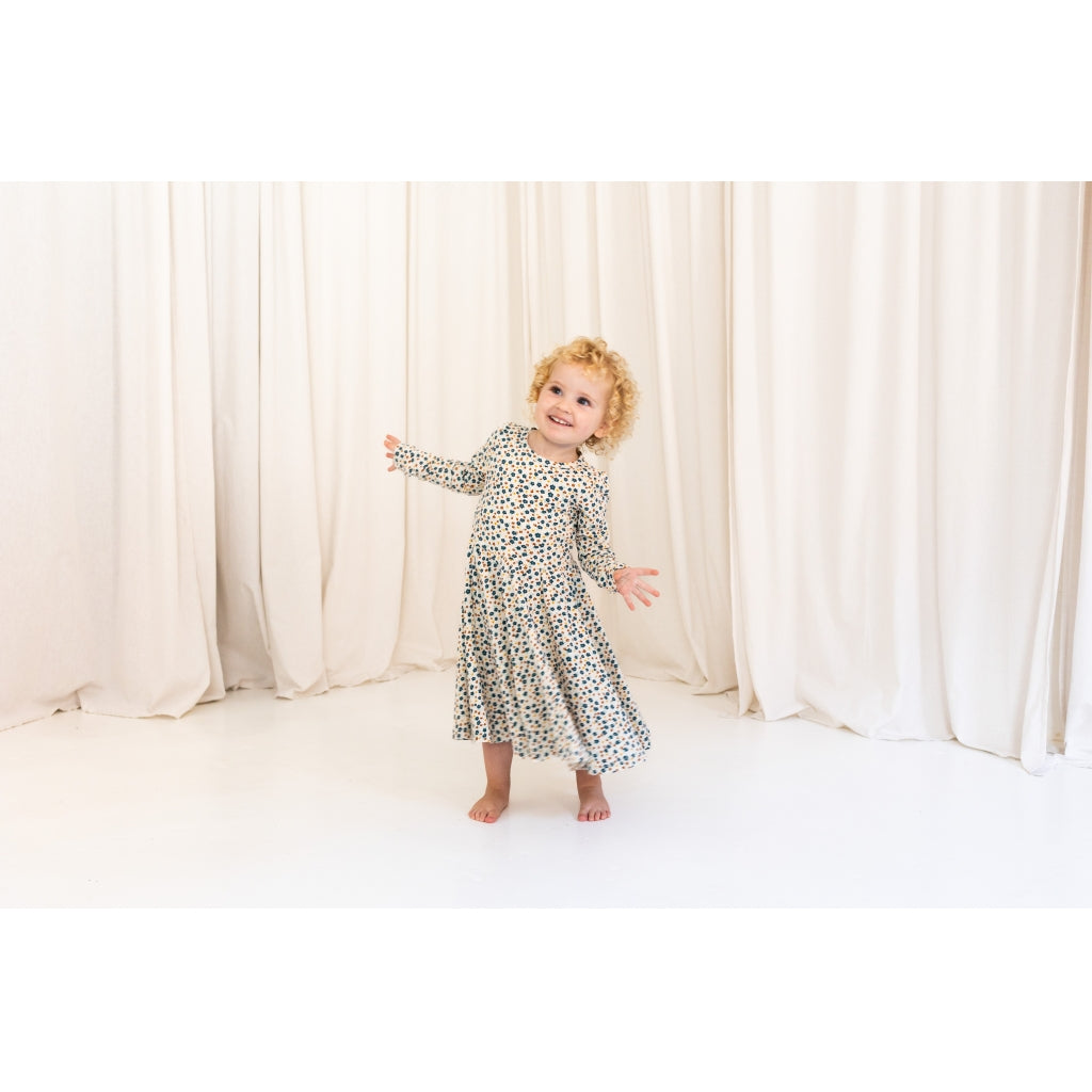 GRECH & CO. Long Sleeve Twirl Dress Clothing Meadow