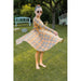 GRECH & CO. Long Sleeve Twirl Dress Clothing Storm Plaid