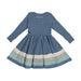 GRECH & CO. Long Sleeve Twirl Dress | Ombre Clothing Desert Teal Ombre