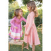 GRECH & CO. Long Sleeve Twirl Dress | Ombre Clothing Mauve Rose Ombre