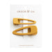 GRECH & CO. Matte Clips Set of 2 Hair clips Golden