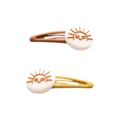 GRECH & CO. Minimalist Snap Clips Set of 2 Hair clips Sun