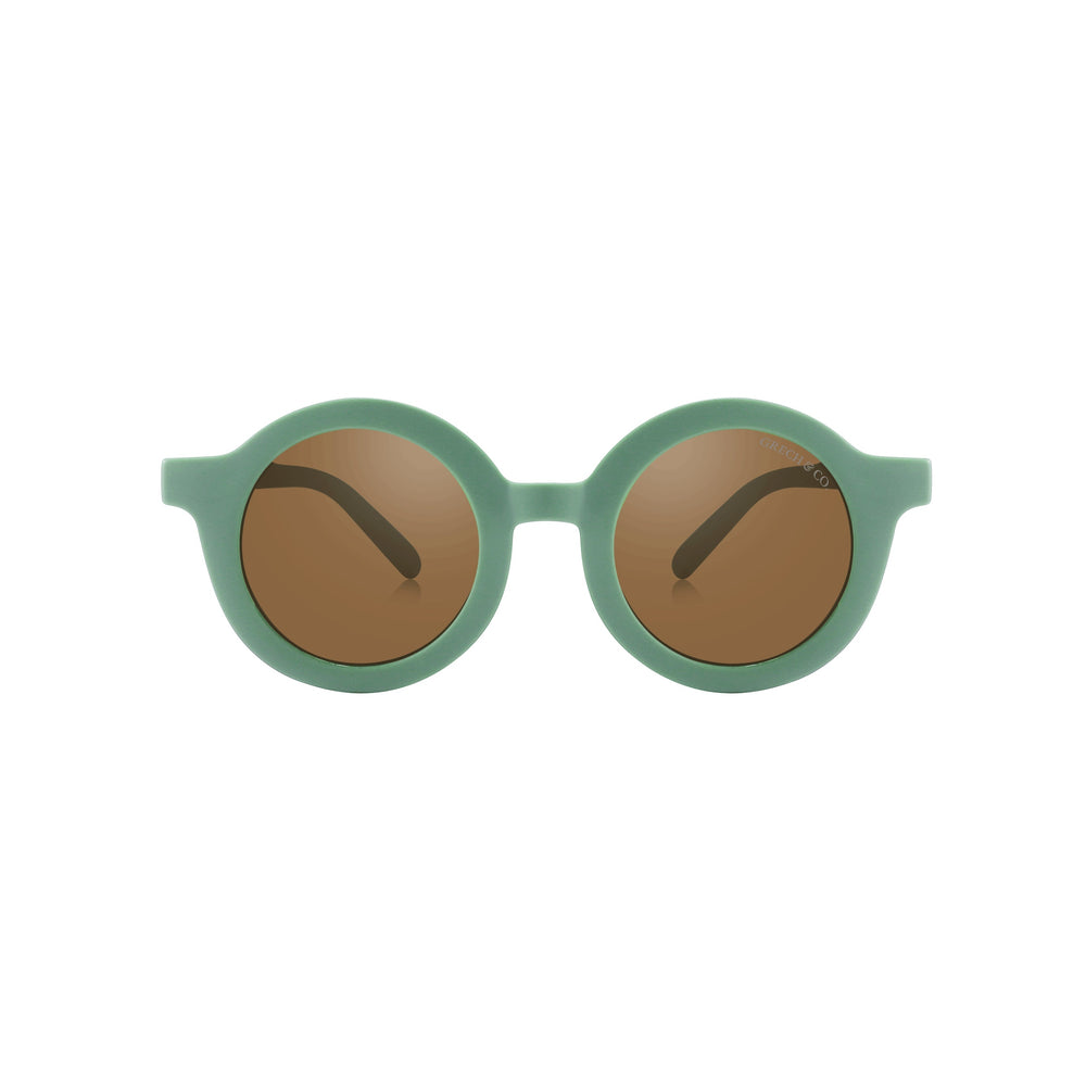Original Round Sustainable Sunglasses | Bio-Based  Bendable Polarized