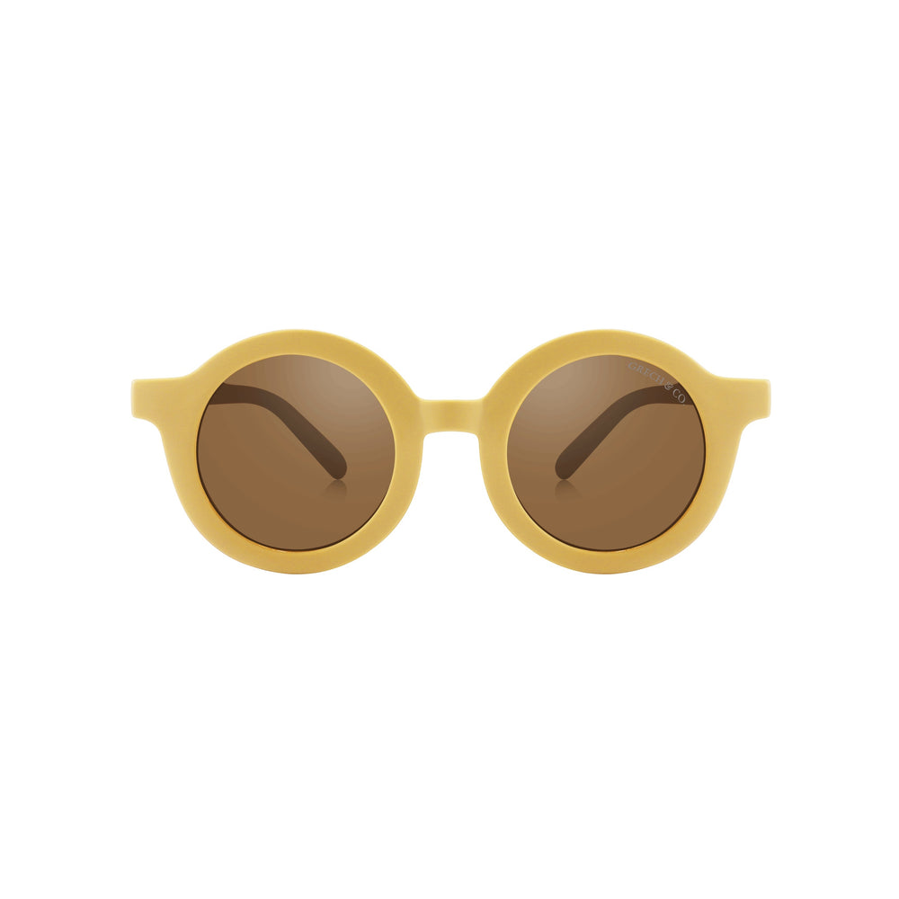 Original Round Sustainable Sunglasses | Bio-Based  Bendable Polarized