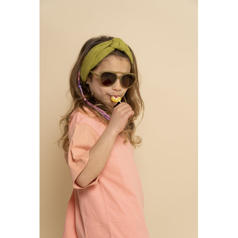 GRECH & CO. Oversized T-Shirt | GOTS Clothing Blush Bloom, Coral Rouge