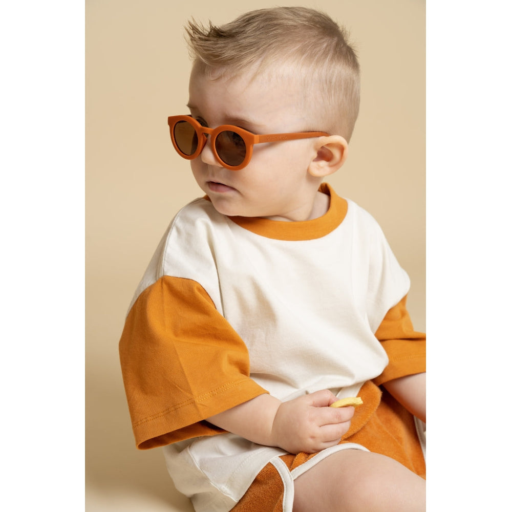 GRECH & CO. Oversized T-Shirt | GOTS Clothing Creamy White,Sienna